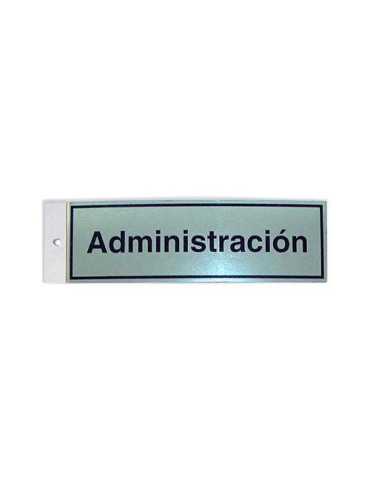 Pictograma Latonado 180X60 Administracion [LOTE DE 8 Unidades] ROTULAUTO