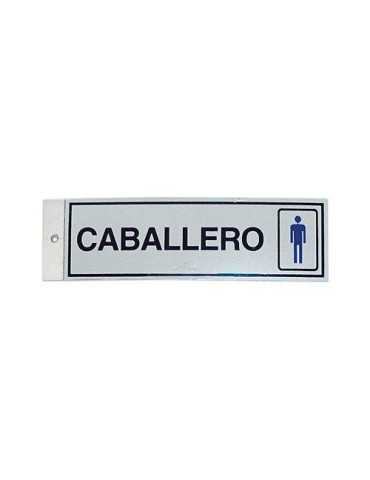 Pictograma Latonado 180X60 Caballero [LOTE DE 8 Unidades] ROTULAUTO