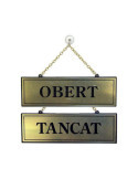 Placa Tancat-Obert 113 [LOTE DE 2 Unidades] ROTULAUTO