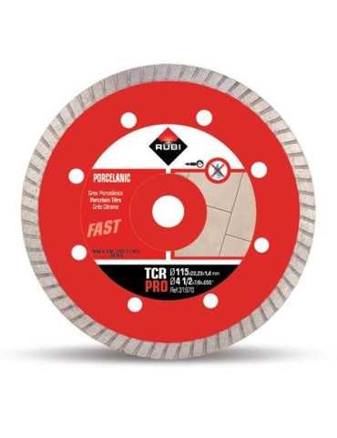 Disco Diamante Porcelanico Turbo TCR-115 PRO 31970 [LOTE DE 2 Unidades] RUBI
