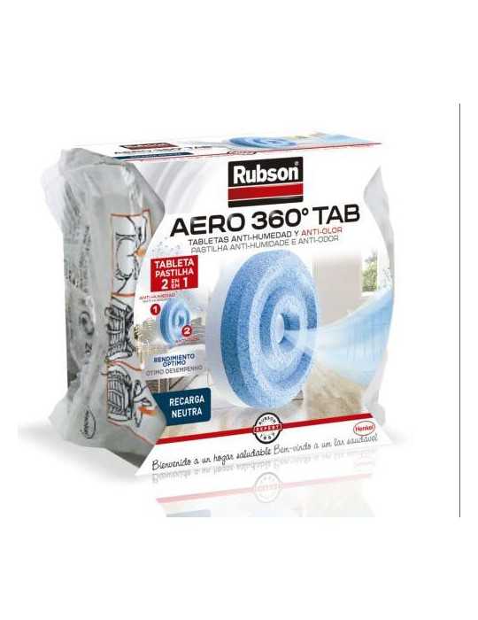 Recarga Deshumidificador Aero Neutro [LOTE DE 4 Unidades] RUBSON
