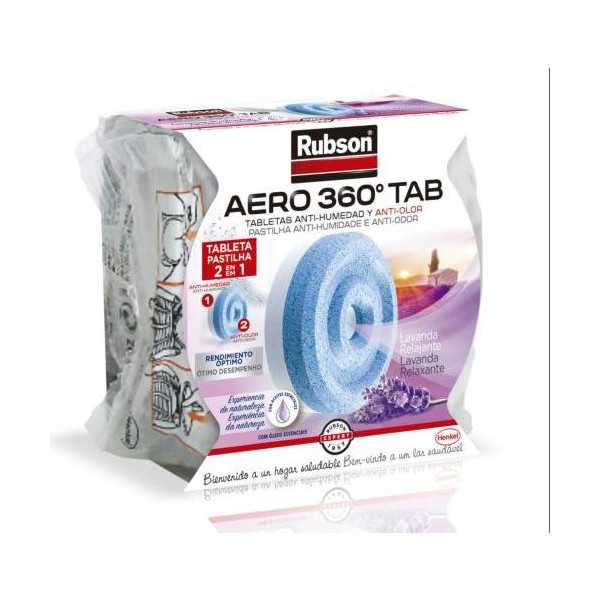 Recarga Deshumidificador Aero Lavanda [LOTE DE 4 Unidades] RUBSON