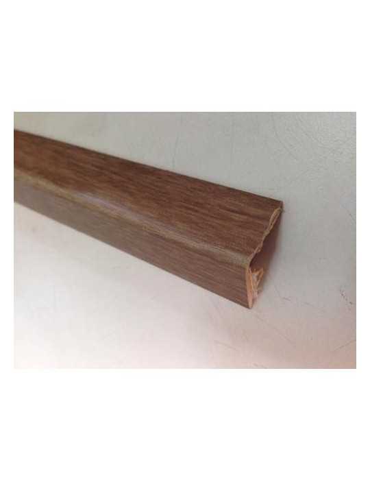 Tira Ángulo PVC 25X25 Nogal Castaño Adhesivo 2.60 [LOTE DE 4 Unidades] RUFETE