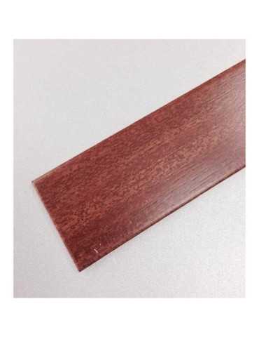 Pletina Plana PVC Adhesiva Sapelli 35X1.00 41658B [LOTE DE 6 Unidades] RUFETE