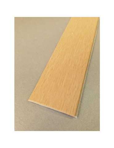 Cubrejuntas PVC Adhesiva Haya-Claro 1 m 41402B [LOTE DE 6 Unidades] RUFETE