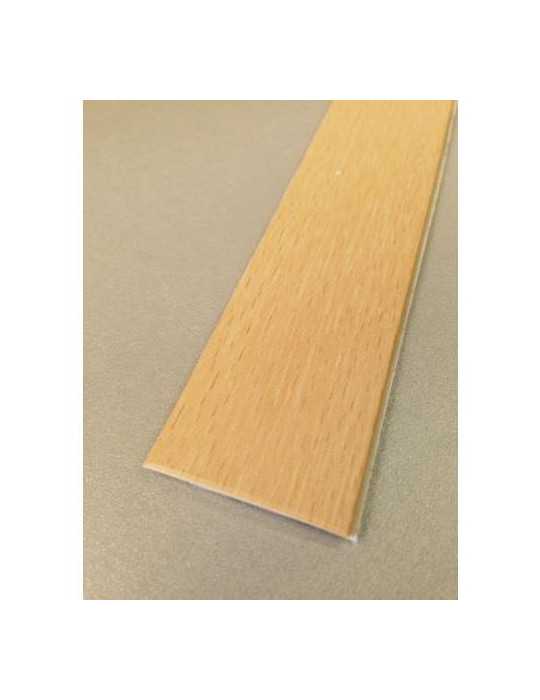 Cubrejuntas PVC Adhesiva Haya-Claro 1 m 41402B [LOTE DE 6 Unidades] RUFETE