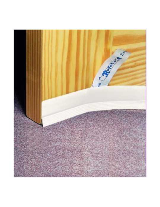 Burlete PVC Haya Adhesivo 38X1.00 41674B [LOTE DE 6 Unidades] RUFETE