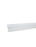 Burlete PVC Blanco Adhesivo 38X0.83 41052B [LOTE DE 8 Unidades] RUFETE