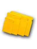 Espatulas Flexibles Emplastecer Plástico (JUEGO-4) [LOTE DE 20 Unidades] RULO PLUMA