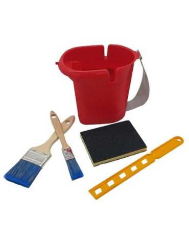 Kit Especial Pintura de Tiza K900180 [LOTE DE 4 Unidades] RULO PLUMA