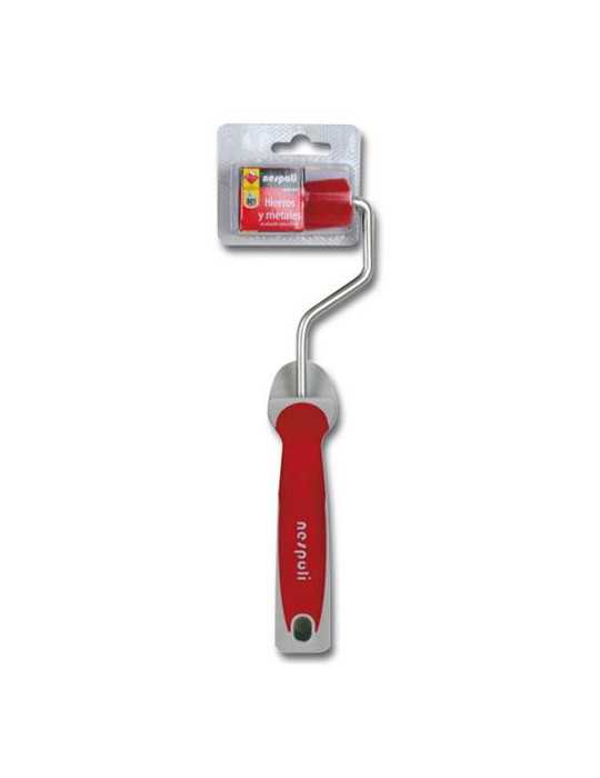 Mini Rodillo Hierros/Metal 6 cm Teflon R855673 [LOTE DE 10 Unidades] RULO PLUMA