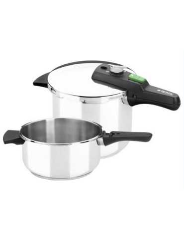 Olla a Presión Duo 4 + 6 litros Quick MONIX