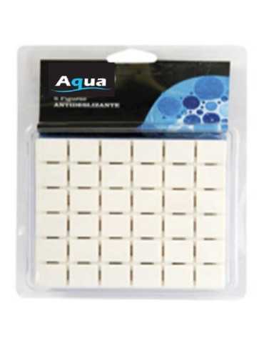Antideslizantes Azul Blanco (6-Unidades) Aqua [LOTE DE 4 Unidades] MSV-COTEXSA