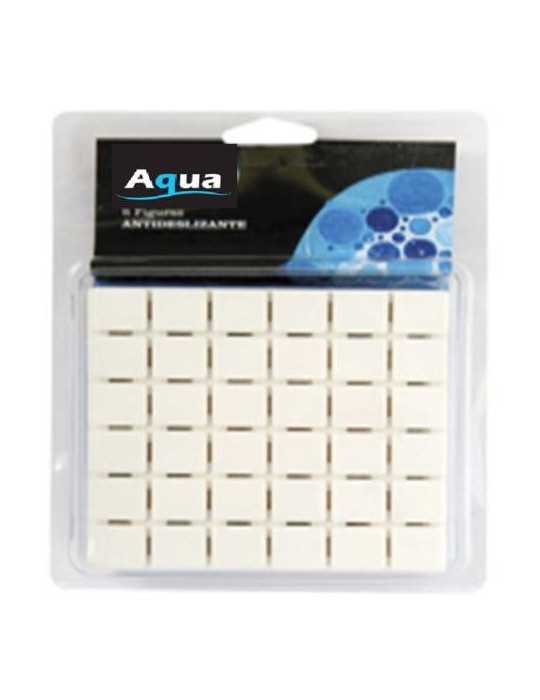 Antideslizantes Azul Blanco (6-Unidades) Aqua [LOTE DE 4 Unidades] MSV-COTEXSA