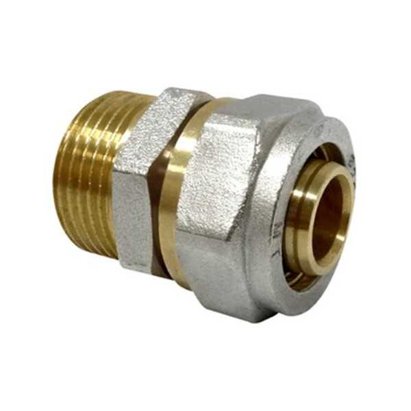 Enlace Recto Rosca Macho Multicapa DN16X1/2 [LOTE DE 10 Unidades] MT