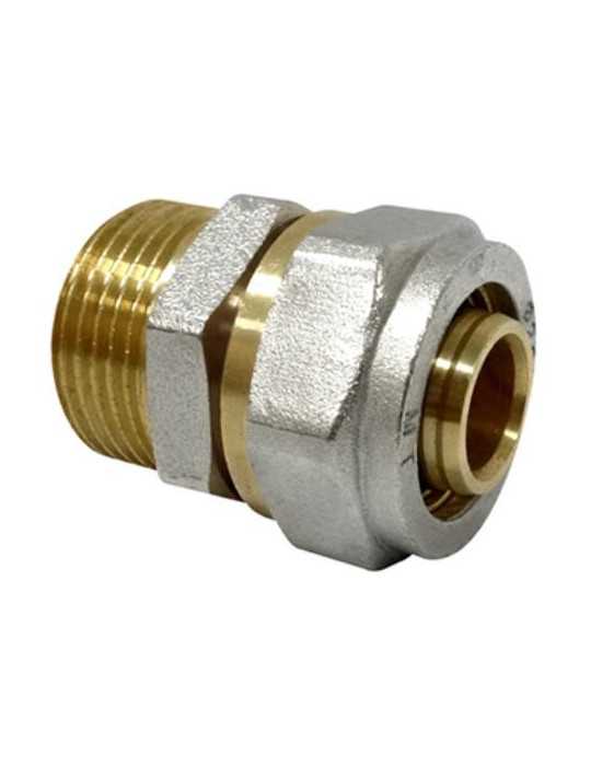 Enlace Recto Rosca Macho Multicapa DN16X1/2 [LOTE DE 10 Unidades] MT