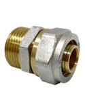 Enlace Recto Rosca Macho Multicapa DN20X1/2 [LOTE DE 6 Unidades] MT