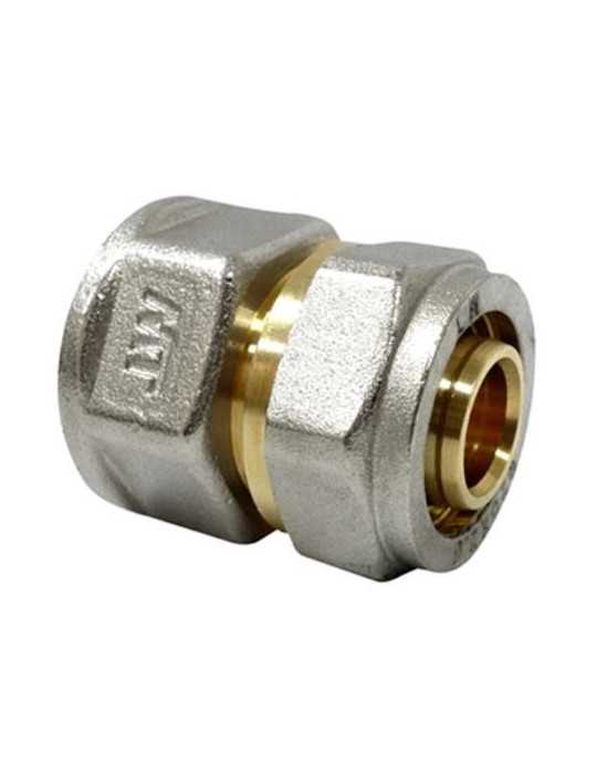 Enlace Compresión Recto Hembra Multicapa DN16X3/4 [LOTE DE 8 Unidades] MT