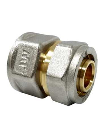 Enlace Compresión Recto Hembra Multicapa DN25X1 [LOTE DE 4 Unidades] MT