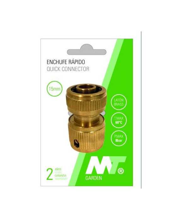 Conector Rápido Latón para Manguera 19MM [LOTE DE 6 Unidades] MT