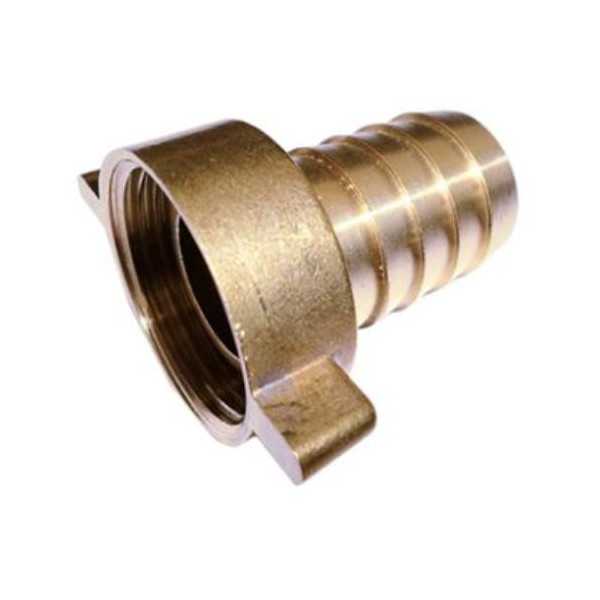 Racor Latón H Dos Piezas Manguera 1 X25MM [LOTE DE 6 Unidades] MT