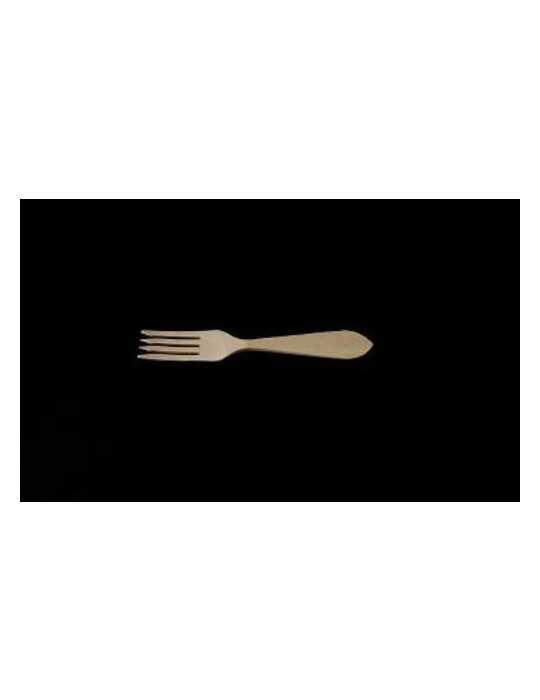 Tenedor Madera 22 cm 270221 [LOTE DE 42 Unidades] MUNDET