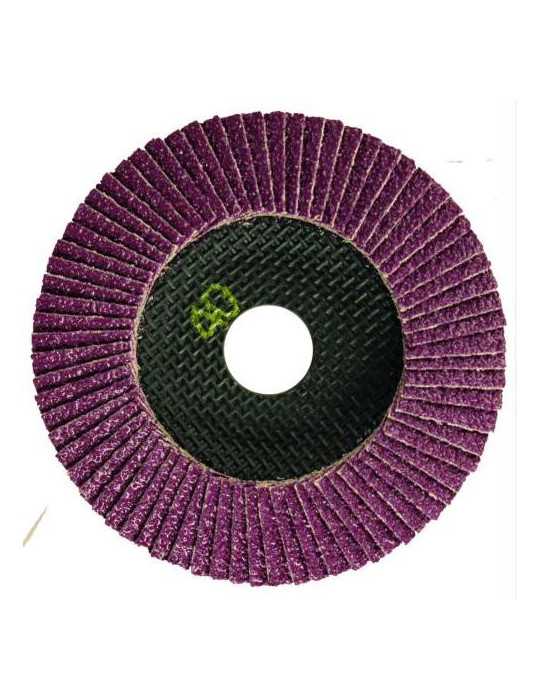 Disco Láminas Zirconio Hybrido Ø 125 Grano 60 [LOTE DE 6 Unidades] MUSSOL