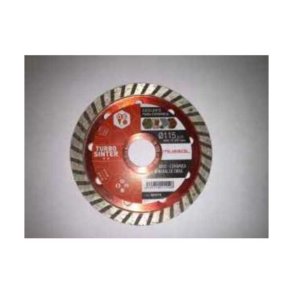 Disco Diamante Turbo Sinterizado 10 115 MM. WTSI115 [LOTE DE 4 Unidades] MUSSOL