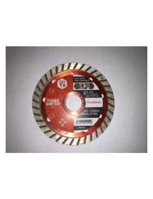 Disco Diamante Turbo Sinterizado 10 115 MM. WTSI115 [LOTE DE 4 Unidades] MUSSOL