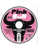 Disco Corte Extrafino Inoxidable Pink Bull 115 mm PB1151 [LOTE DE 50 Unidades] MUSSOL