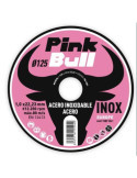 Disco Corte Extrafino Inoxidable Pink Bull 125 mm PB1251 [LOTE DE 42 Unidades] MUSSOL