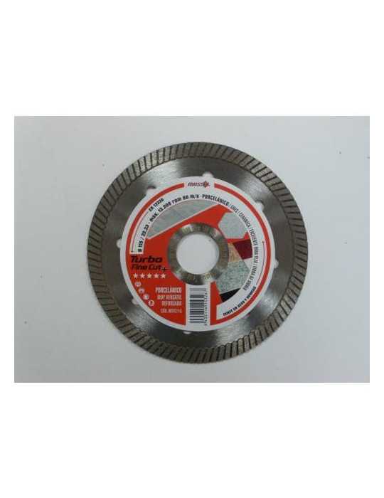Disco Diamante Turbo Fine 115 WTFC115 [LOTE DE 2 Unidades] MUSSOL