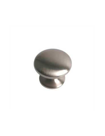 Pomo Mueble Niquel Cepillado 30MM [LOTE DE 12 Unidades] NESU