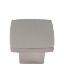 Pomo Mueble 25X25MM Niquel Cepillado 28716 [LOTE DE 14 Unidades] NESU