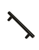 Tirador Mueble 96 Acero Pintura Negro Mate 65001N [LOTE DE 20 Unidades] NESU