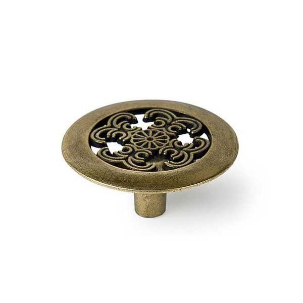 Pomo Mueble 37MM Cuero Viejo 21478 [LOTE DE 22 Unidades] NESU