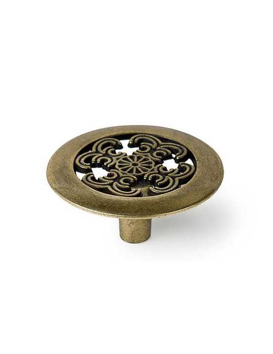 Pomo Mueble 37MM Cuero Viejo 21478 [LOTE DE 22 Unidades] NESU