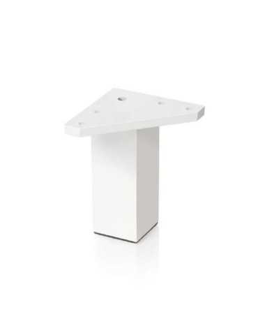 Pata Cuadrada ABS 40 80 mm Blanco 50012BL [LOTE DE 18 Unidades] NESU