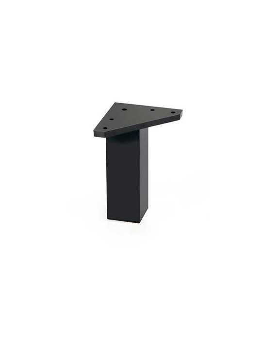 Pata Cuadrada ABS 40 80 mm Negro 50012NE [LOTE DE 18 Unidades] NESU