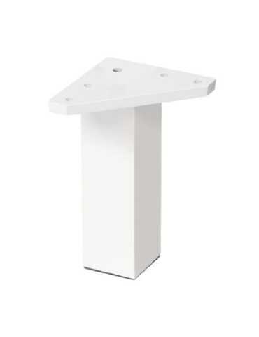 Pata Cuadrada ABS 40 120 mm Blanco 50014BL [LOTE DE 16 Unidades] NESU