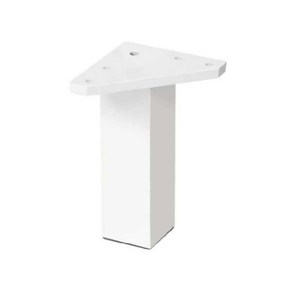 Pata Cuadrada ABS 40 120 mm Blanco 50014BL [LOTE DE 16 Unidades] NESU