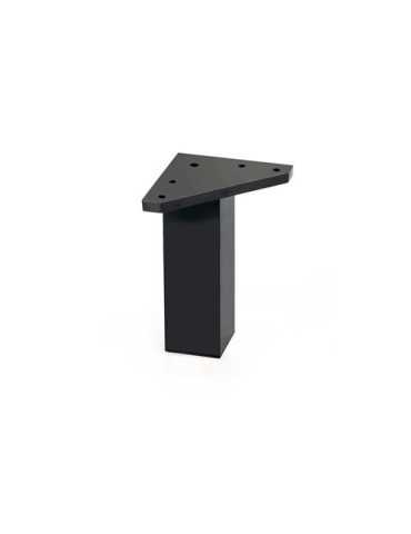 Pata Cuadrada ABS 40 120 mm Negro 50014NE [LOTE DE 16 Unidades] NESU