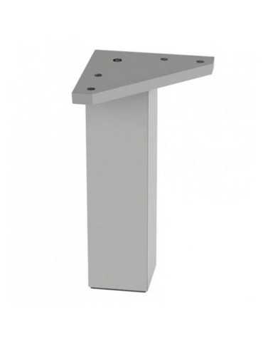 Pata Cuadrada ABS 40 150 mm Aluminio Mate 50015AL [LOTE DE 12 Unidades] NESU