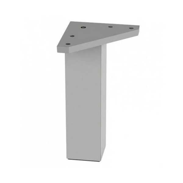 Pata Cuadrada ABS 40 150 mm Aluminio Mate 50015AL [LOTE DE 12 Unidades] NESU
