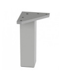 Pata Cuadrada ABS 40 150 mm Aluminio Mate 50015AL [LOTE DE 12 Unidades] NESU