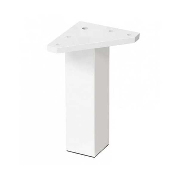 Pata Cuadrada ABS 40 150 mm Blanco 50015BL [LOTE DE 14 Unidades] NESU
