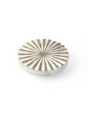 Pomo Redondo 40MM Latón Blanco Decape 510BB [LOTE DE 10 Unidades] NESU
