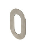 Número 0 Adhesivo 100X64X2MM Inoxidable Satinado [LOTE DE 10 Unidades] NESU