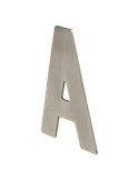 Letra a Adhesiva 100X64X2MM Inoxidable Satinado [LOTE DE 10 Unidades] NESU