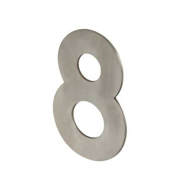 Número 8 para Atornillar 100X64X2MM Inoxidable Satinado [LOTE DE 8 Unidades] NESU